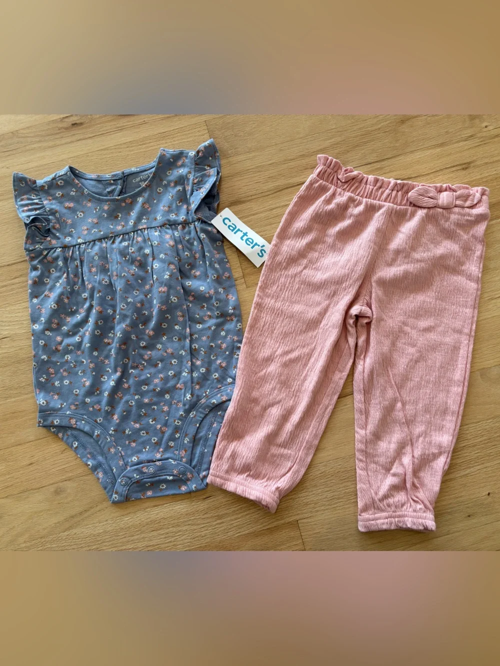 Carter's Floral Toddler Outfit